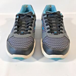 "Kuru Women's Quantum Gray Trainers Size 8M – Comfort & Support"